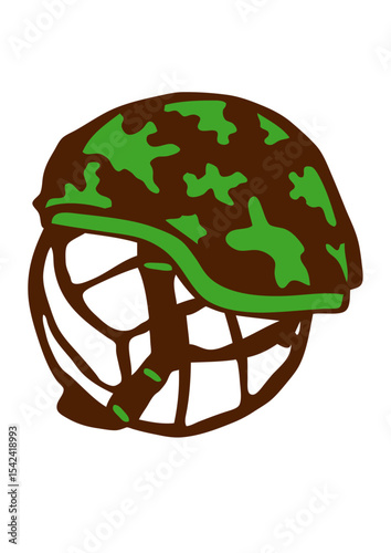 volleyball ou waterpolo casque militaire ballon logo club