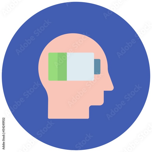 Burnout icon vector image. Can be used for Burnout.