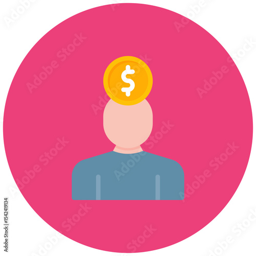 Burden icon vector image. Can be used for Burnout.