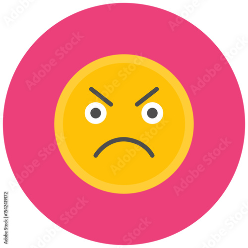 Frustration icon vector image. Can be used for Burnout.