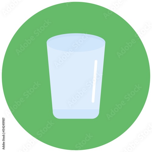 Empty Cup icon vector image. Can be used for Burnout.