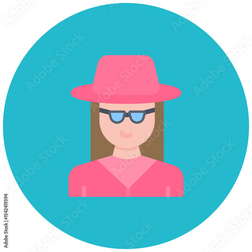Fashionista icon vector image. Can be used for Urban Tribes.