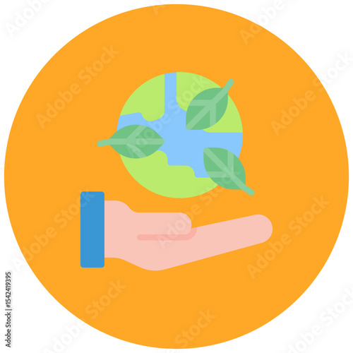 Environmentalist icon vector image. Can be used for Urban Tribes.