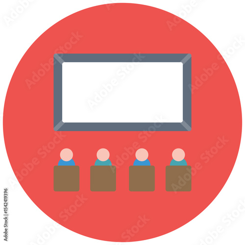 Film Buff icon vector image. Can be used for Urban Tribes.