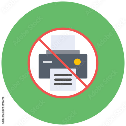 Stop icon vector image. Can be used for 3d Printing.