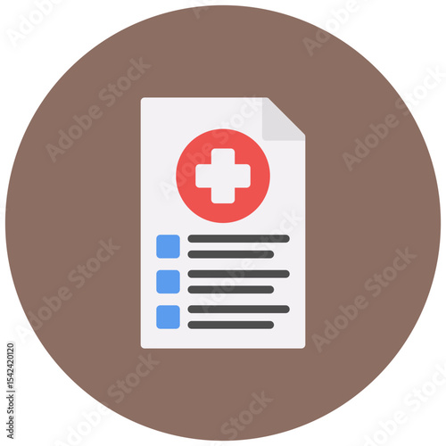 Medical Consent icon vector image. Can be used for Plastic and Cosmetic Surgery.