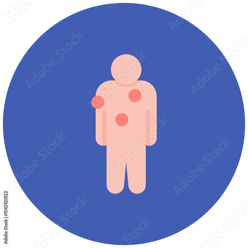 Pain Management icon vector image. Can be used for Plastic and Cosmetic Surgery.