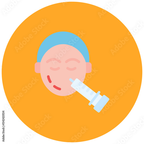 Plastic Surgeon icon vector image. Can be used for Plastic and Cosmetic Surgery.