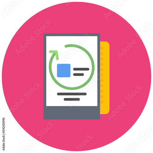 Recovery Plan icon vector image. Can be used for Plastic and Cosmetic Surgery.