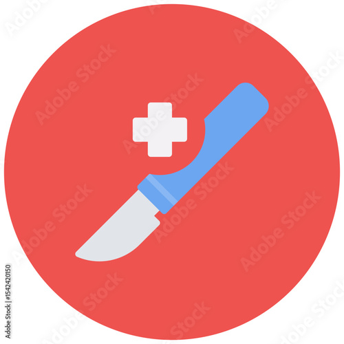 Surgery icon vector image. Can be used for Plastic and Cosmetic Surgery.