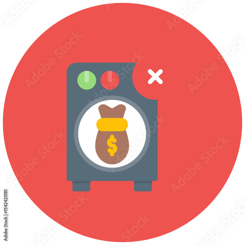 Anti Money Laundering icon vector image. Can be used for Business Audit.