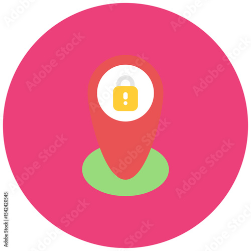 Commercial locksmith icon vector image. Can be used for Locksmith.