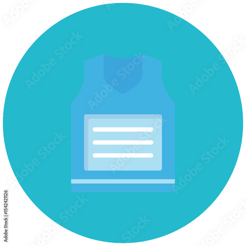 Marathon Bib icon vector image. Can be used for Marathon.
