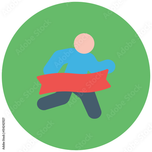 Marathon Aid icon vector image. Can be used for Marathon.