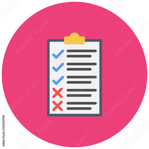 Marathon Checklist icon vector image. Can be used for Marathon.