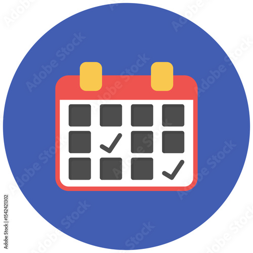 Running Calendar icon vector image. Can be used for Marathon.