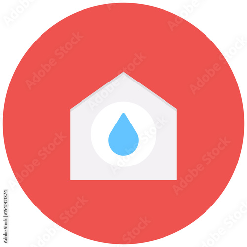 Water Station icon vector image. Can be used for Marathon.