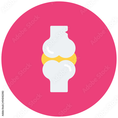 Osteoporosis icon vector image. Can be used for Body Ache.