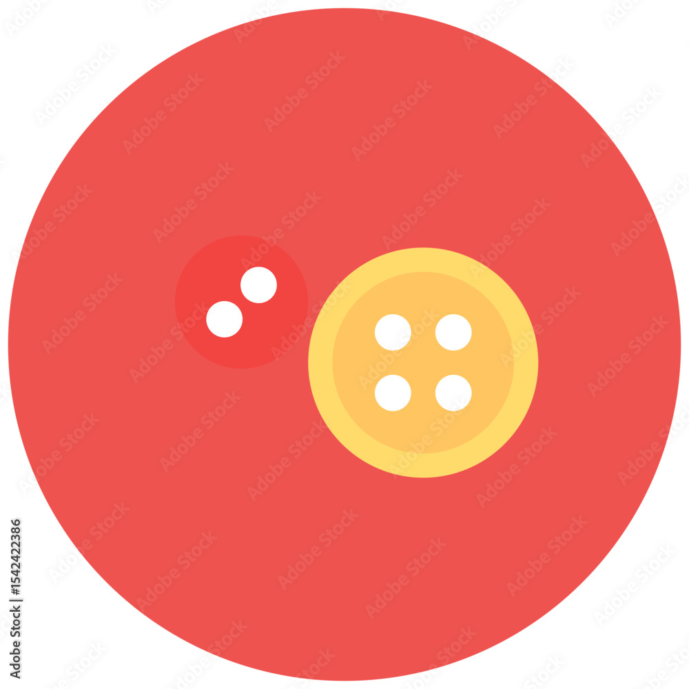 Buttons icon vector image. Can be used for Crafting. Buttons icon vector image. Can be used for Crafting.