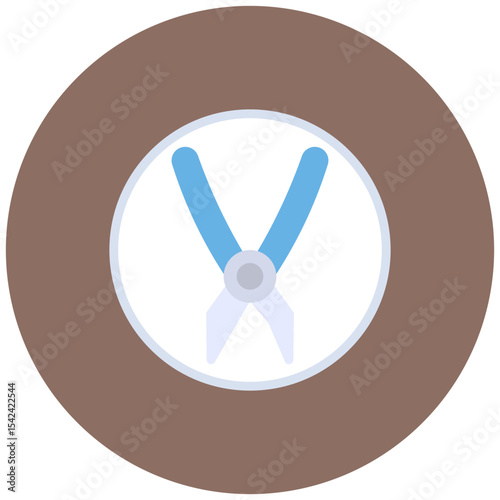 Jewelry Making Tools icon vector image. Can be used for Crafting.
