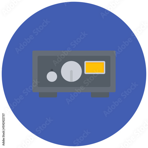 Amplifier icon vector image. Can be used for Rock and Roll.