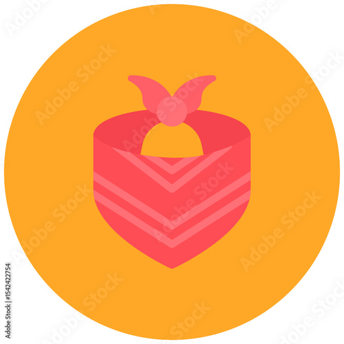 Bandana icon vector image. Can be used for Rock and Roll.