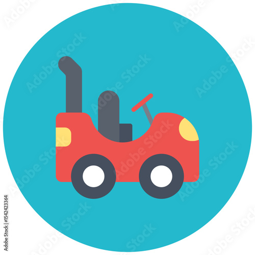 Baby Car icon vector image. Can be used for Raising Children.