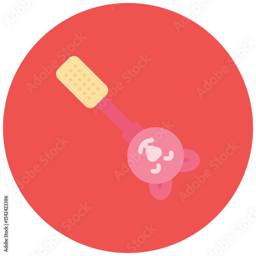 Kid Toothpaste icon vector image. Can be used for Raising Children.
