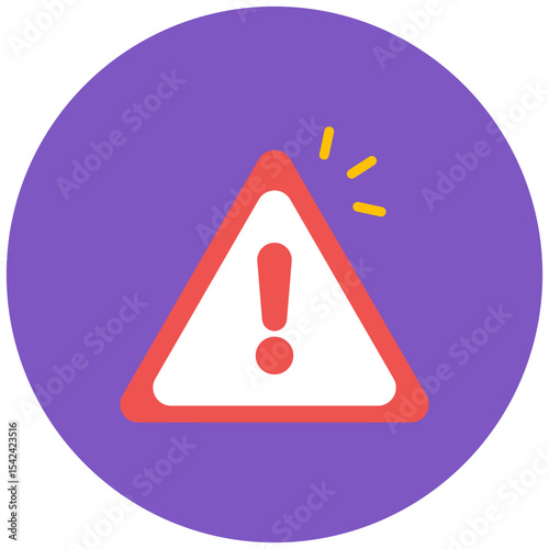 Emergency Alert icon vector image. Can be used for Rescue And Response.