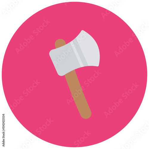 Axe icon vector image. Can be used for Rescue And Response.