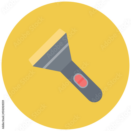 Torch icon vector image. Can be used for Mining And Crafting.