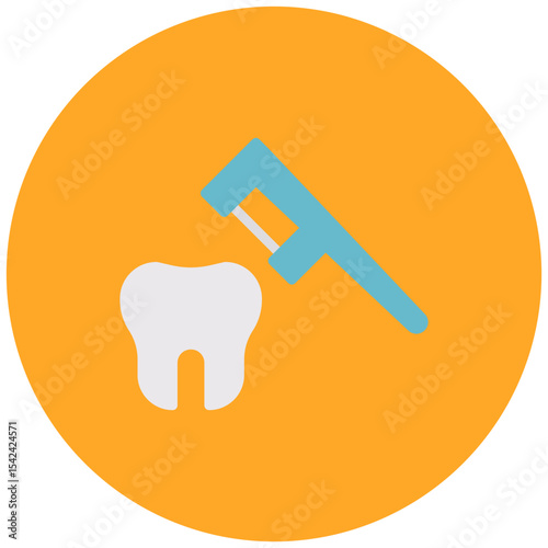 Dental Floss icon vector image. Can be used for Psychiatric Hospitals.