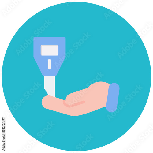 Diabetes Testing icon vector image. Can be used for Psychiatric Hospitals.