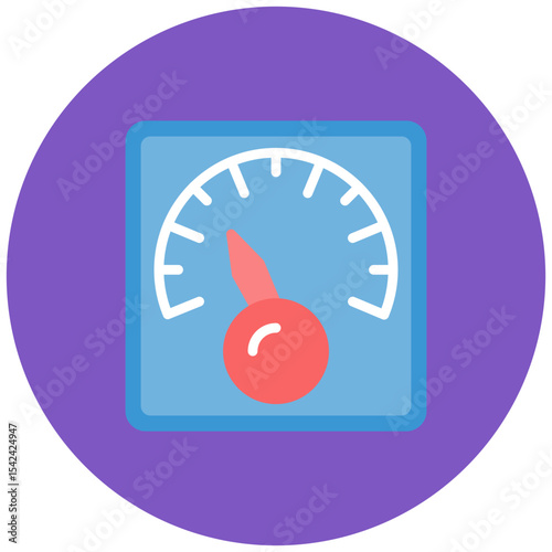 Gas Meter icon vector image. Can be used for Oil And Gas.
