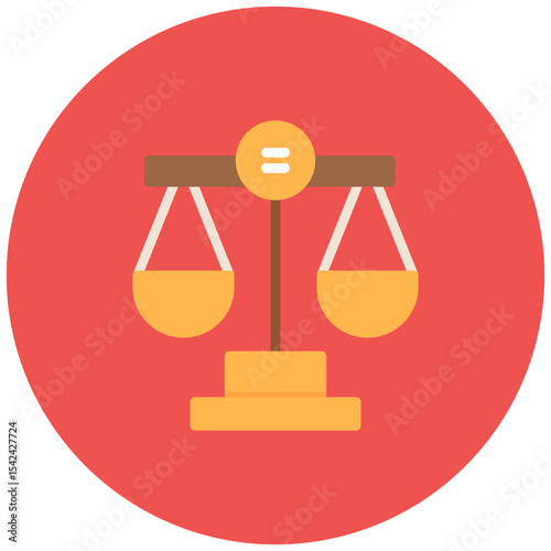 Equality icon vector image. Can be used for Protesting and Civil Disobedience.
