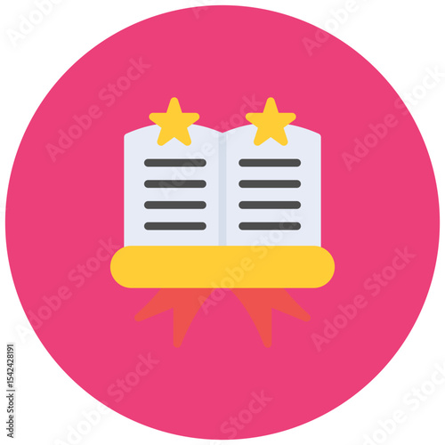 Book Fair icon vector image. Can be used for Literature.