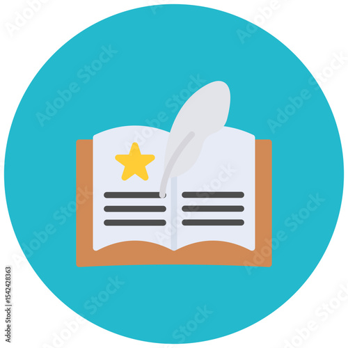 Culture icon vector image. Can be used for Literature.