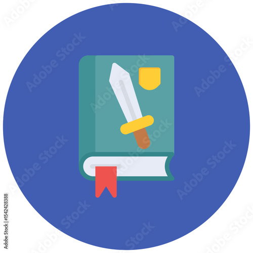 Genre icon vector image. Can be used for Literature.