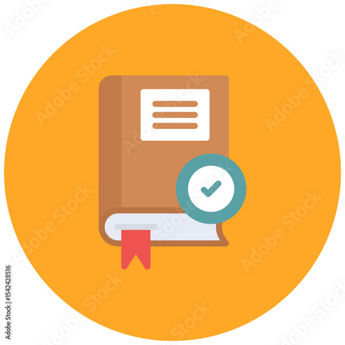 Literary Work icon vector image. Can be used for Literature.