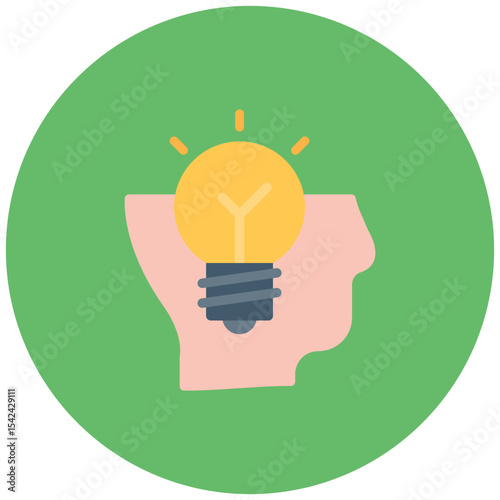 Inspiration icon vector image. Can be used for Lifestyles.