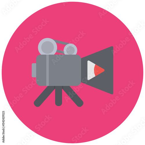 Camera Angle icon vector image. Can be used for Filmmaking.