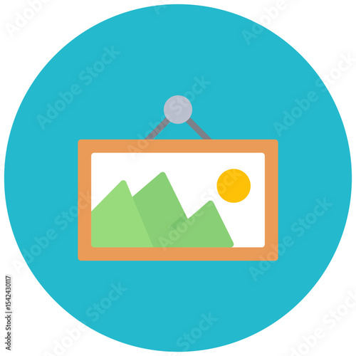 Frame icon vector image. Can be used for Filmmaking.