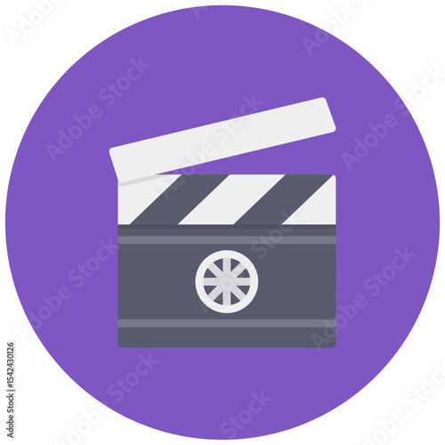 Indie Film icon vector image. Can be used for Filmmaking.