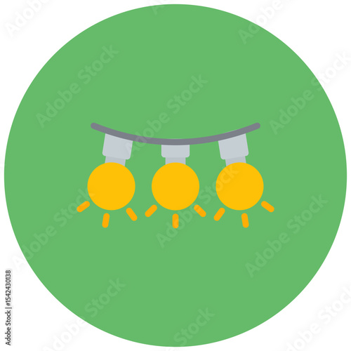 Lighting icon vector image. Can be used for Filmmaking.