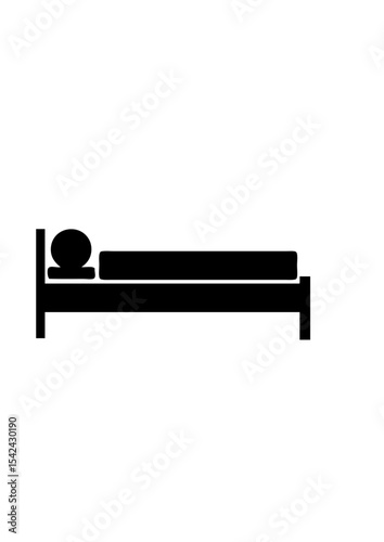 icon lit dormir dort