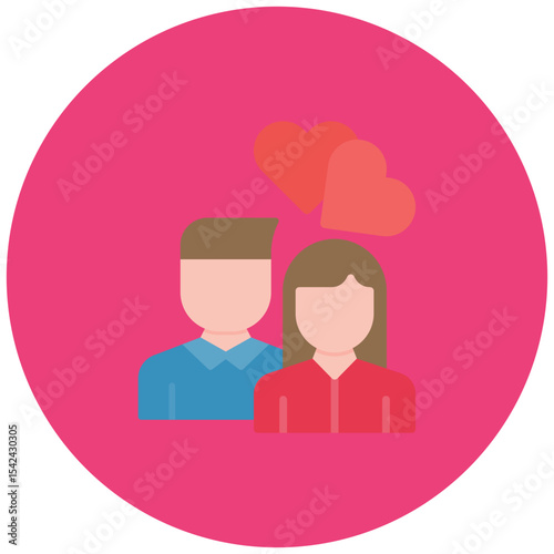Romance icon vector image. Can be used for Filmmaking.