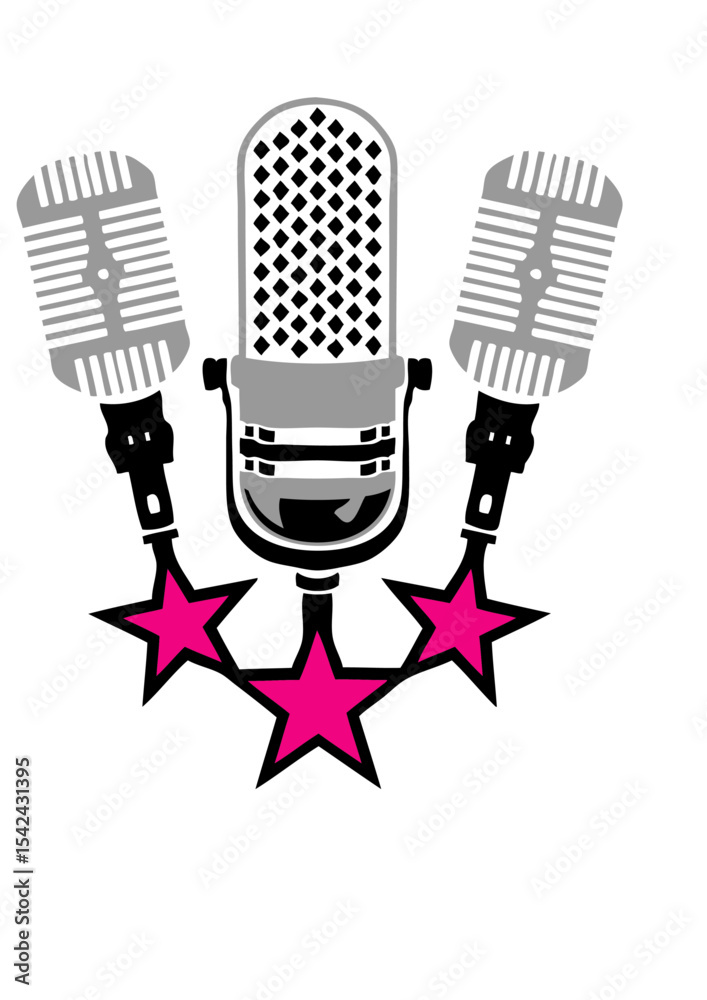 vieux micro microphone