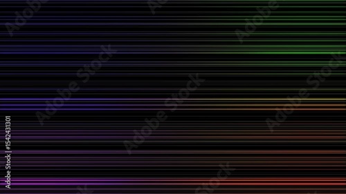 Neon line loop background animation