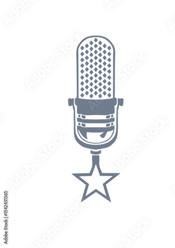 vieux micro microphone