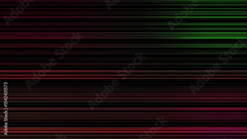 Neon line loop background animation